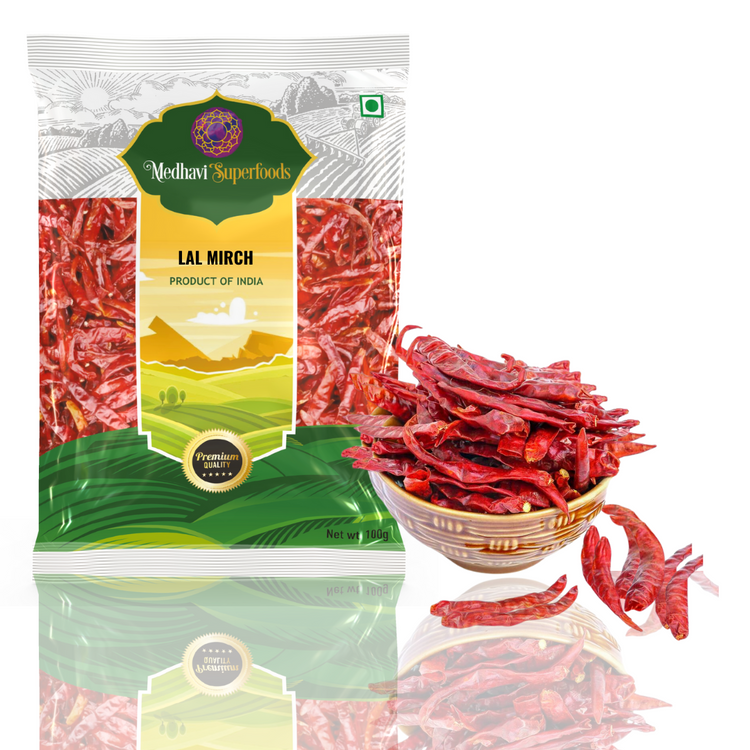 Buy Natural Dried Red Chilli Whole (Sabut Lal Mirch)