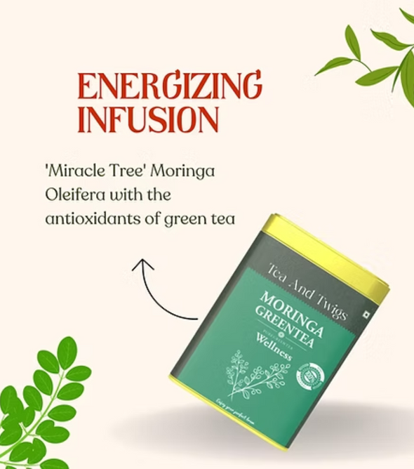 Moringa GreenTea- 15 Tea Bags