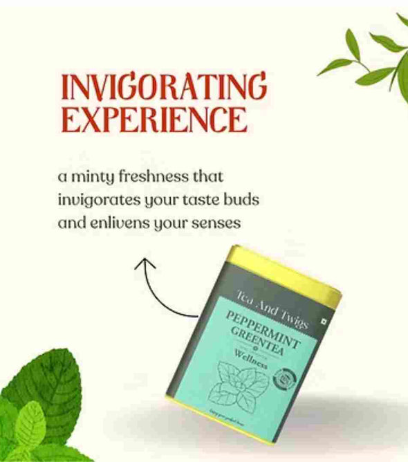 Peppermint GreenTea ( 15 - Tea Bags)