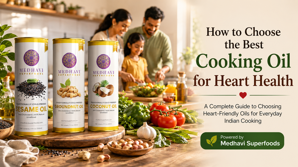 How to Choose the Best Cooking Oil for Heart Health: A Complete Guide for Indian Kitchens
