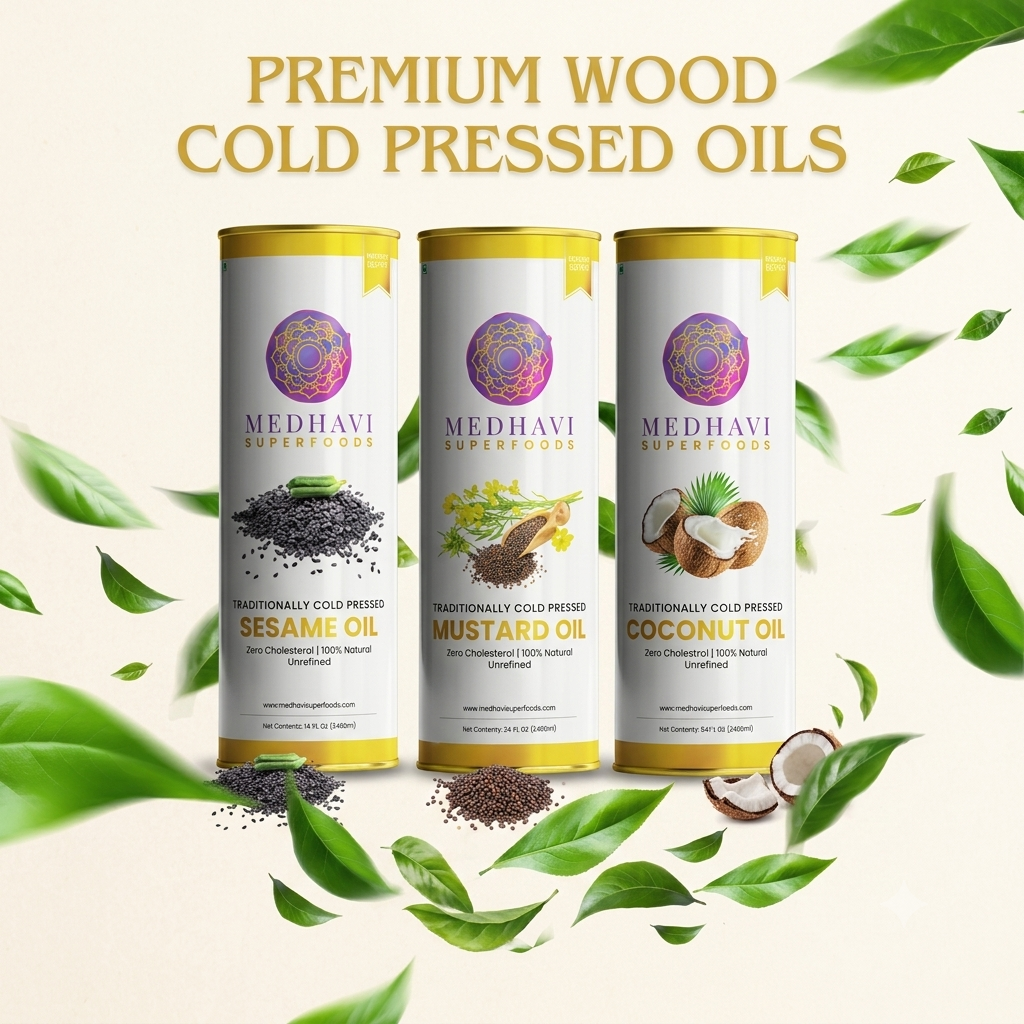 PREMIUM QUALITY WOOD COLD PRESSED OILS