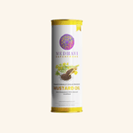 Buy Medhavi SuperFoods Wood Cold Pressed Mustard Oil - 100% Pure & Chemical-Free | Natural Flavor for Cooking & Wellness