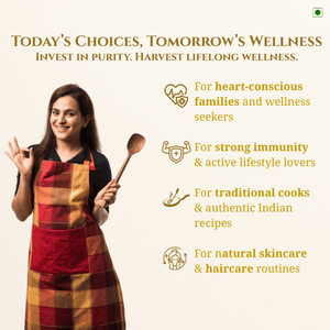 Buy Medhavi SuperFoods Wood Cold Pressed Mustard Oil - 100% Pure & Chemical-Free | Natural Flavor for Cooking & Wellness