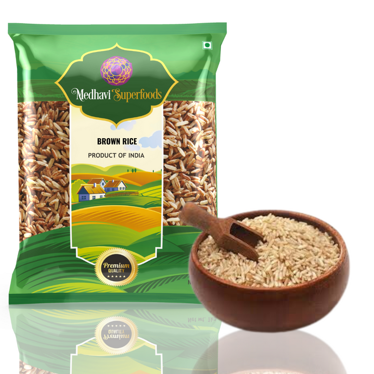 Buy Medhavi SuperFoods Brown Top Millet Rice – 100% Organic & Gluten-Free | Ideal for Weight Loss & Premium Nutrition