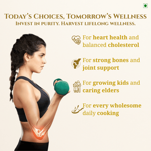 Buy Medhavi SuperFoods Cold Pressed Groundnut Oil - 100% Pure & Chemical-Free | Natural Goodness for Cooking & Health