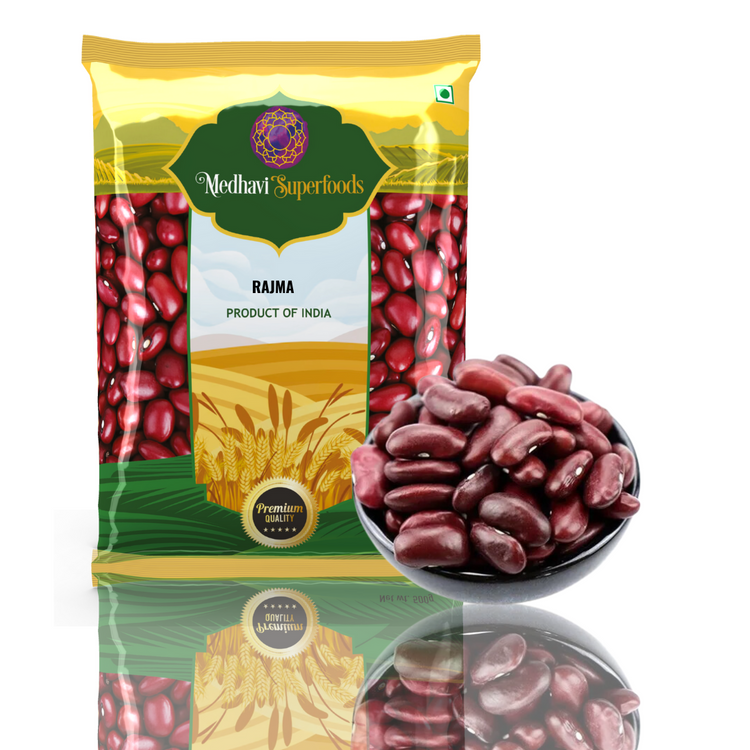 Buy Medhavi Superfoods Premium Kashmiri Rajma (1kg) – 100% Organic & Nutrient-Rich