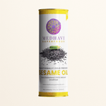 Buy Medhavi SuperFoods Wood Cold Pressed Sesame Oil - 100% Pure & Chemical-Free | A Heritage Elixir for Cooking & Care
