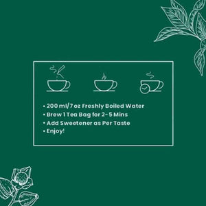 Ashwagandha Green Tea- 15 Tea Bags