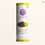 Buy Medhavi SuperFoods Wood Cold Pressed Niger Seed Oil - 100% Pure & Artisanal | Nutrient-Packed Wellness Elixir