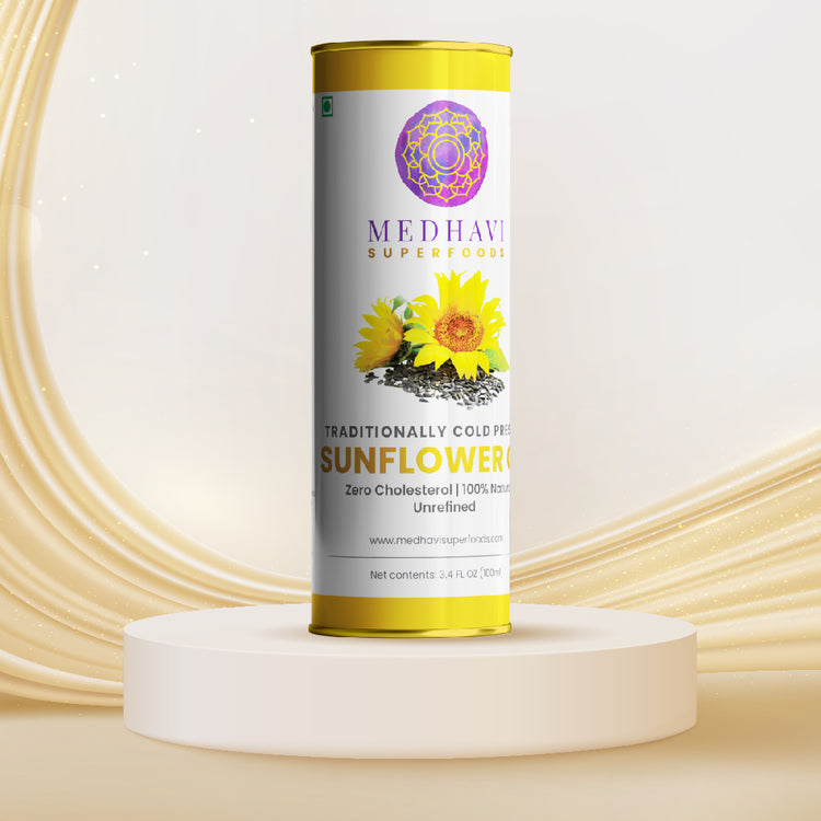 Wood Cold Pressed Sunflower Oil (100 ml)