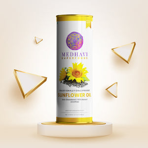 Wood Cold Pressed Sunflower Oil (1 ltr)