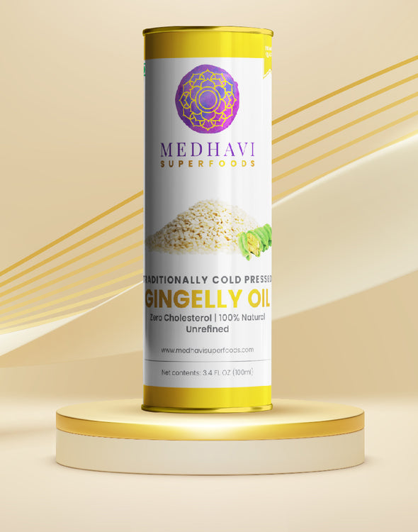 Wood Cold Pressed Gingelly Oil (100 ml)