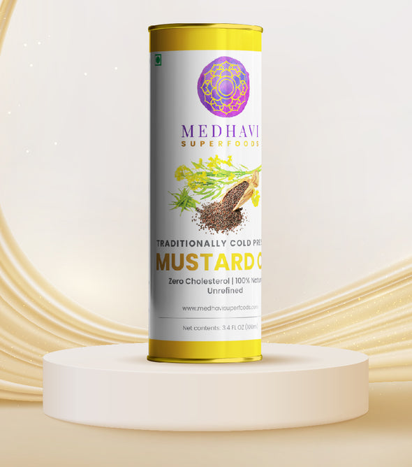 Wood Cold Pressed Mustard Oil (100 ml)