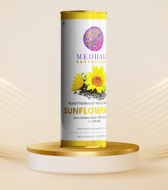 Wood Cold Pressed Sunflower Oil (500 ml)