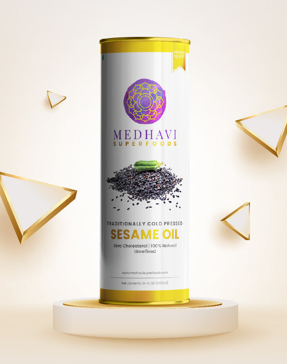 Wood Cold Pressed Black Sesame Oil 